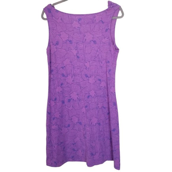 Title Nine Womens M Purple Floral Print Sleeveless - Picture 8 of 8